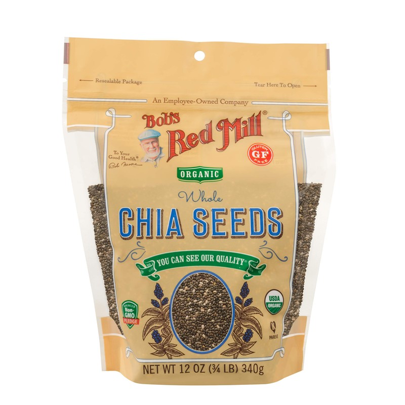 Bob's Red Mill Organic Chia Seed, 12oz (Pack of 1)