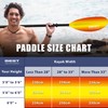Best Marine and Outdoors Kayak Paddle, Carbon Fiber Shaft &