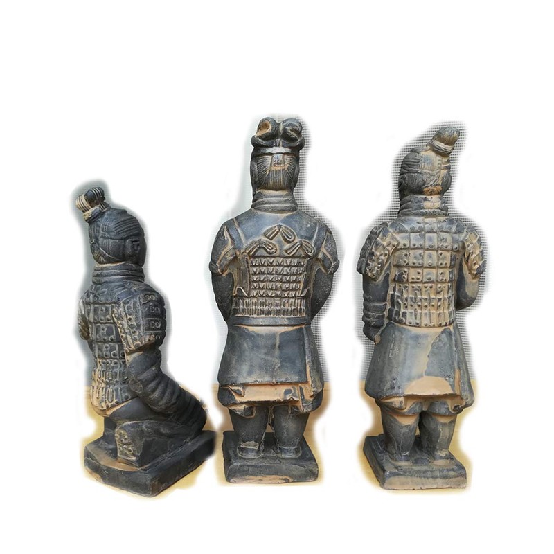 Terracotta Warriors Statues Set Box, Xian China Army Figurine (Set