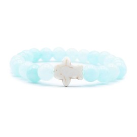 aninu Bracelet with Penguin & GPS Live Tracking + App - Gifts for Women & Ladies, Girls Jewellery & Friendship Bracelets with Charm for Mother & Daughter, Bracelets Penguin Charms, One size, Stone, No