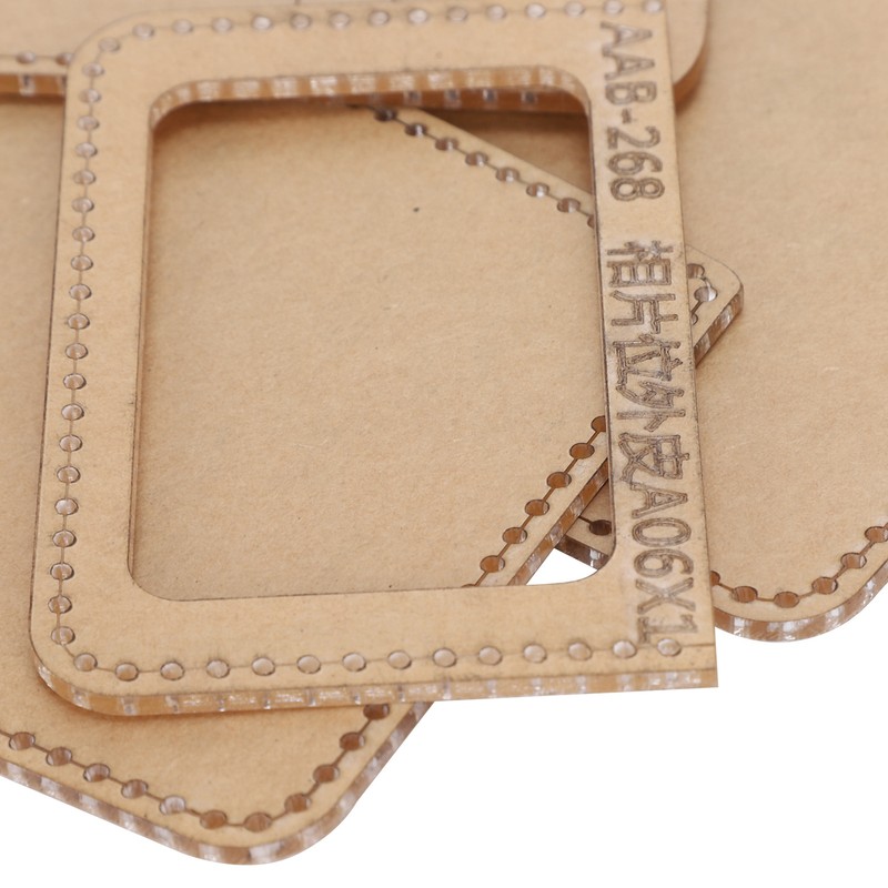 Acrylic Template Set Clear Wallet Pattern Stencil Making HandMade Craft