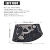 Foot climbing clamp, climbing foot lift left for mountaineering, climbing,