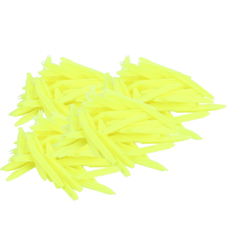 2 Bag Rubber Fishing floats Floating Fish Drift Flat Tail