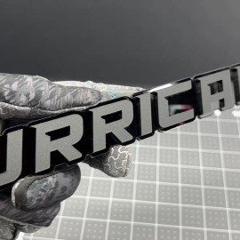 Emblem Badge 1PC HURRICANE 3D Multicolor Acrylic Emblem Badge for Car SUV or Truck