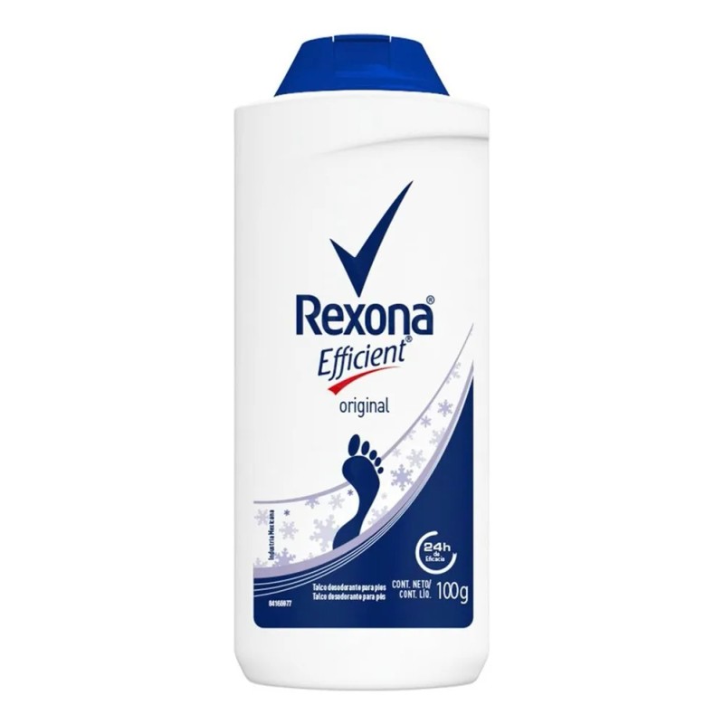 Talco para Pies Efficient Desodorante 100g Rexona