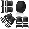 WXJ13 1.5 Inches Plastic Quick Release Buckles Flat Shape Buckles