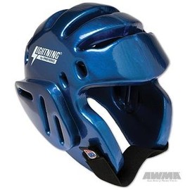 Pro Force Lightning Sparring Headgear - Blue - Large