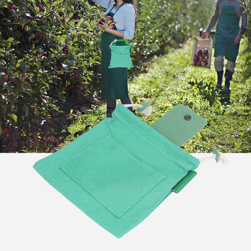 Foraging Bag Large Capacity Durable Canvas PU Leather Wide Application