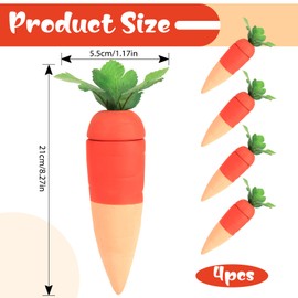 4 Pcs Terracotta Watering Spikes, Plant Self Watering Globes, Plant Waterer Devices Automatic Insertion Drip Irrigation System, Vacation Plant Waterer Suitable for Indoor and Outdoor