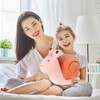 LAjuu Snail Cuddly Toy, Pink Snail Plush Toy, Plush Snail,