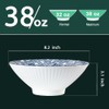 QINLANG 38 oz Japanese Ramen Bowls Set of 6, Pho