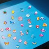Wqafe 100pcs Mini Resin Animals, 31 Styles Tiny Sea Animals