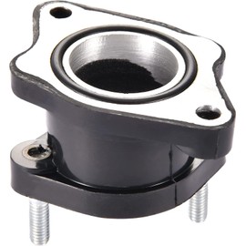 DELUXEMOTO 30mm Intake Manifold Carburetor Intake Adapter Rubber Mounting Pipe for CG 200cc 250cc Roketa Sunl JCL ATV Quad Go Kart