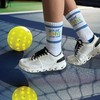 MINYJHZ Pickleball Socks for Men, Athletic Mid Calf Sock for