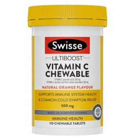 Swisse Buy Swisse Ulitiboost Vitamin C Chewable 110 Tablets Online | Chempro Chemists