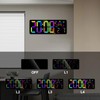 SZELAM Digital Wall Clock with Large Display, 13.6 Inch Large