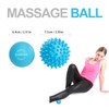 MURLIEN Massage Ball Set, Spiky Ball & Lacrosse Ball for
