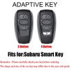TECART 4 Button Key Fob Cover Fit for Subaru Outback