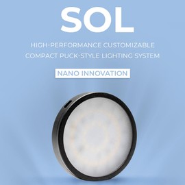 Aqua Worx SOL LED Light - Aquarium Lights for Fish Tank, Aquarium LED Light, Aquarium Lights for Nano Planted Tank Set ups, LED Fish Tank Lights, LED Aquarium Light, Fish Tank LED Light - SOL, Black