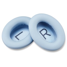 Matecastle QC2023 Ear Pads QC45 Ear Cushions,Upgraded Replacement Ear Pads for Bose QuietComfort QC2023 QC45 Around Ear Headphones,Thicker,No Wrinkles on Sides (QC2023 Moonstone Blue)