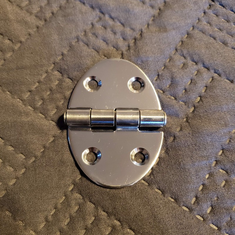 Salty Reef Marine Hardware - Marine Round Hinge - 2.5"