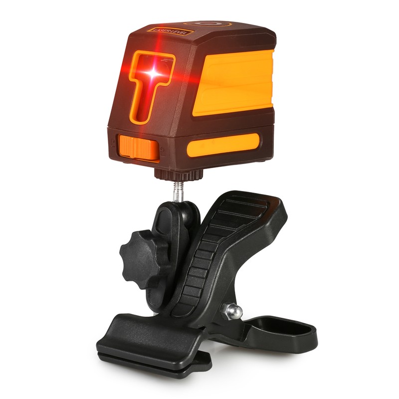 Self-Leveling 2 Lines Red Laser Level Professional Horizontal and Vertical