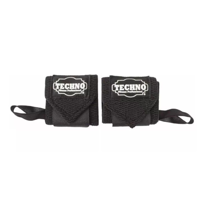 Techno Cinturón Para Pesas + Vendas Para Muñecas Pack