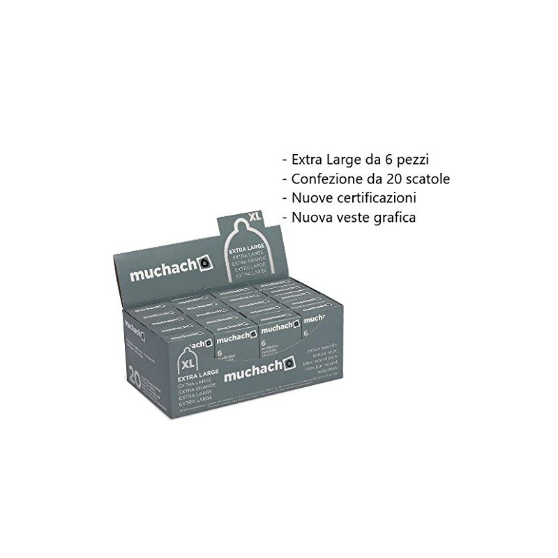 MUCHACHO Extra Large Pack of 6