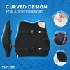 FORTEM Car Seat Cushion and Back Support Pillow, Memory Foam