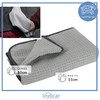 LOYOCAR 1 x Soft Car Drying Cloth Waffle Structure 55