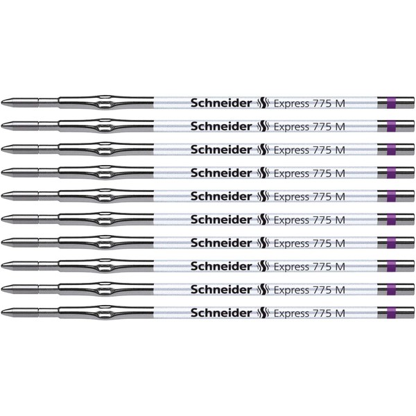Schneider Express 775 M Kugelschreiber Mine (dokumentenecht) 10er Packung violett