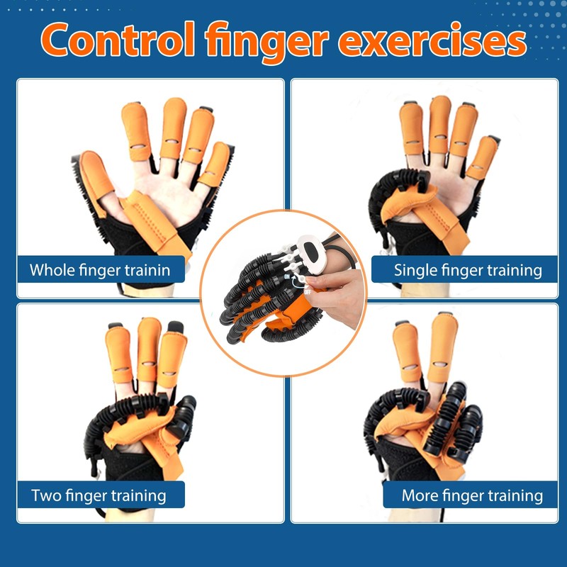 Rehabilitation Robot Glove for Stroke Recovery - Robotic Hand Therapy