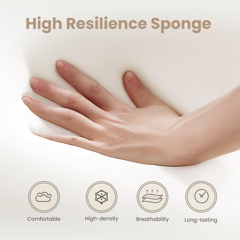 PHI VILLA Brown Bar Stools Set of 3-24 inch Counter