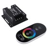 RGB LED Touch Remote Controller RF Wireless 6 Keys Circular