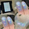 cold n wild eyeshadow glitter pigment sunsetgalaxy palemoom blue (galaxy)