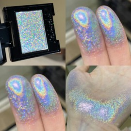 cold n wild eyeshadow glitter pigment sunsetgalaxy palemoom blue (galaxy)