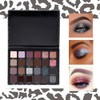 MAFFICK Paleta de Sombras de Ojos, 24 Colores, Acabado Mate