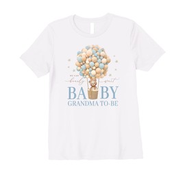 Grandma We Can Bearly Wait Baby Shower Bear Family Matching Premium T-Shirt