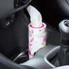 3 x Car Cup Holder Tissue Boxes with 60 Tissues