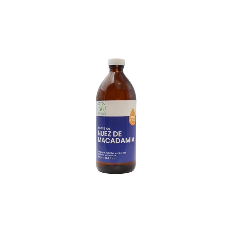 Aceite Cosmético de Macadamia Premium 500ml