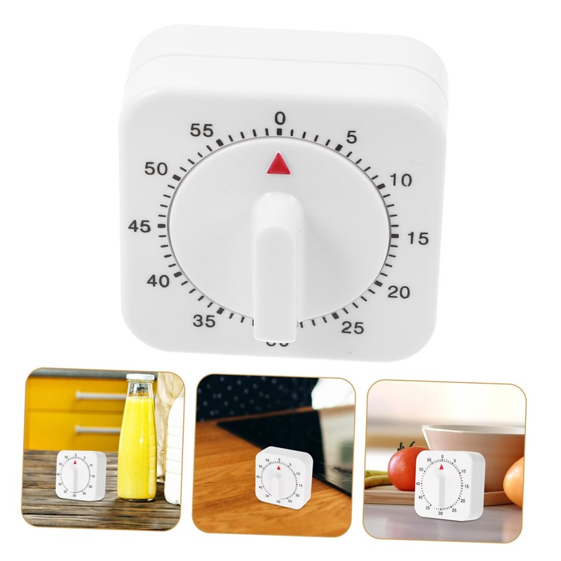 Vaguelly Mechanical Kitchen Timer with Loud Alarm Manual Countdown Timer
