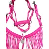 small Pony or miniature horse hot pink fringe pony tack