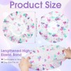 3pz Gorra de Baño Impermeabile Gorros de Ducha para Mujer,