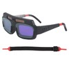 Solar Welding Goggles with Automatic Darkening, Radiation Protection Glasses with
