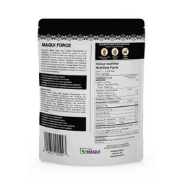 VitalMaqui Vital Maqui Organic Maqui Powder from Patagonia, 120 g, Natural Super Antioxidant (180 g, MaquiForce with Creatine Monohydrate)