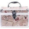Domary Estuche de Maquillaje Portátil, Caja de Almacenamiento con