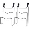 Alipis 2-Tier Kitchen Cabinet Door Hanging Storage Rack for Pot