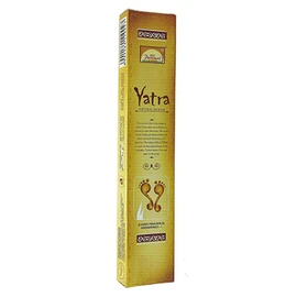 Yatra Incense Sticks 15g - Box of 12 Packets (15 Sticks per Packet) = 180 Sticks