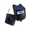 Solar Infrared Sensor Wireless Doorbell,Solar Driveway Alarm, with 1 Solar