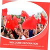 Kisangel 50pcs Hand Waving Flag Mini China Flag Small Chinese